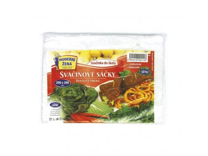 Vrecká desiatové 50 ks 20x30 cm