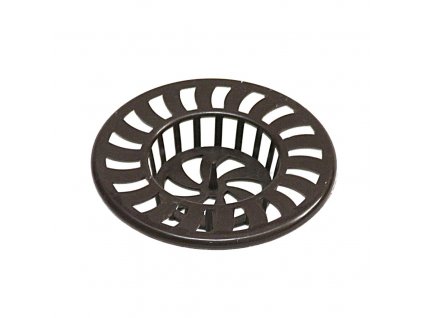 Lapač nečistôt plastový, priemer 6 cm