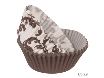 Košík z cukrárskeho papiera priemer 7cm/60ks