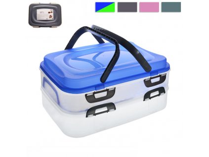 Dóza na piknik s uchom plastová 2 pochodia