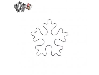 Nerezová vykrajovačka na perník - VLOČKA