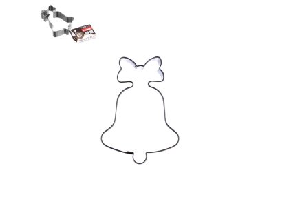 Nerezová vykrajovačka na perník - ZVONČEK S MAŠĽOU