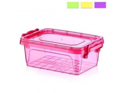 Box plastový multi Bon obdĺžnikový nízky 0,6 l