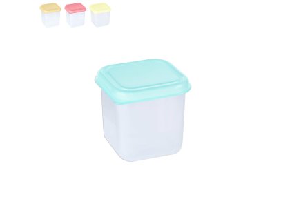 Box plastový mini štvorec 0,15 l