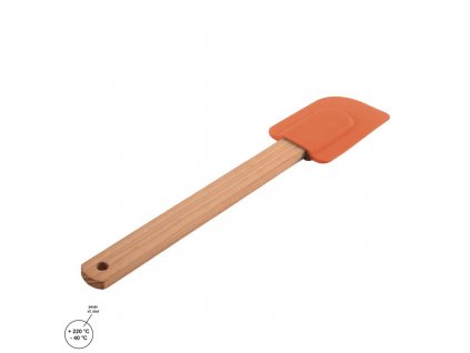 Stierka kuchynská drevo/silikón 26 cm