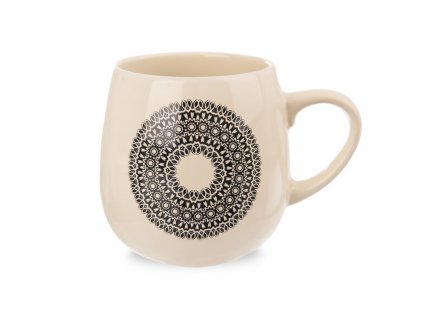 Hrnček porcelánový, MANDALA, 0,6 l