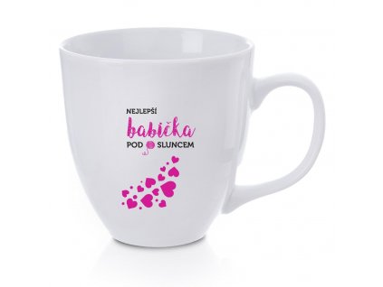 Porcelánový hrnček NAJLEPŠIA BABIČKA 0,47 l